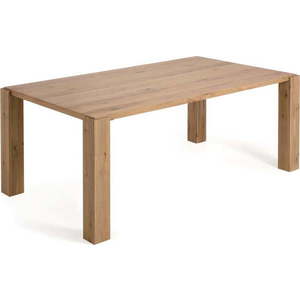 Jídelní stůl v dekoru dubu 100x200 cm Deyanira – Kave Home obraz