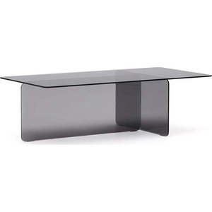 Šedý skleněný konferenční stolek 60x120 cm Zaren – Kave Home obraz