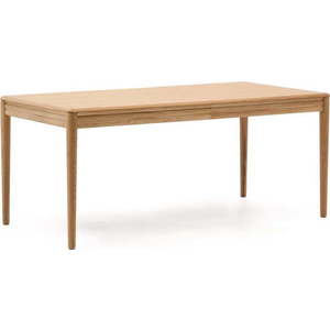 Rozkládací jídelní stůl s přídavnou deskou v dekoru dubu 90x160 cm Lenon – Kave Home obraz