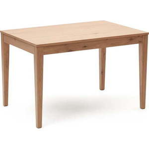 Rozkládací jídelní stůl s přídavnou deskou v dekoru dubu 80x120 cm Yain – Kave Home obraz