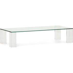 Skleněný konferenční stolek 60x140 cm Adularia – Kave Home obraz
