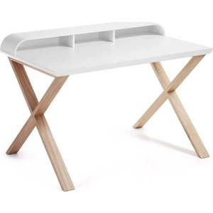Pracovní stůl se sekretářem 79x120 cm – Kave Home obraz