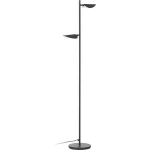 Černá LED stojací lampa (výška 150 cm) Veleira – Kave Home obraz