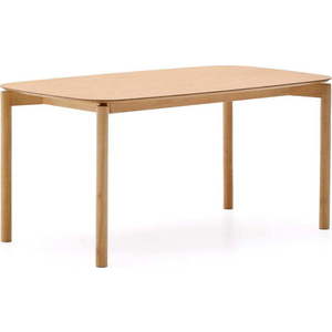 Jídelní stůl v dekoru jasanu 90x160 cm Indara – Kave Home obraz