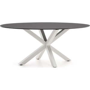 Jídelní stůl se skleněnou deskou 100x200 cm Argo – Kave Home obraz