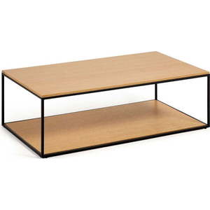 Konferenční stolek s deskou v dubovém dekoru v přírodní barvě 60x110 cm Yoana – Kave Home obraz