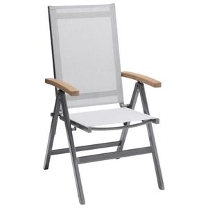 Ambia Garden ZAHRADNÍ SKLÁDACÍ KŘESLO, dřevo, kov, textil obraz