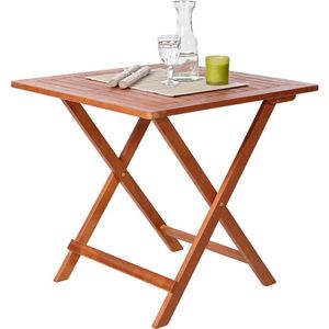 Ambia Garden ZAHRADNÍ SKLÁDACÍ STOLEK, dřevo, 75/75/72 cm obraz