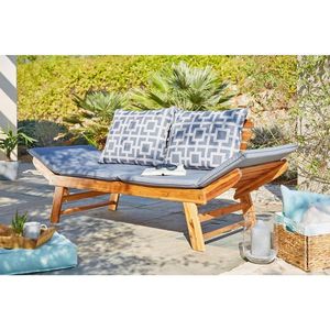 Ambia Garden ZAHRADNÍ LAVICE, akácie, dřevo, textil obraz
