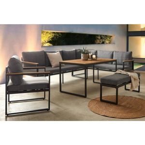 Ambia Garden ZAHRADNÍ JÍDELNÍ SET 5dílné, kov, plast, textil obraz