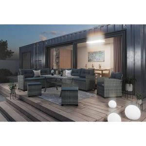 Ambia Garden ZAHRADNÍ JÍDELNÍ SET 7dílné, kov, plast obraz