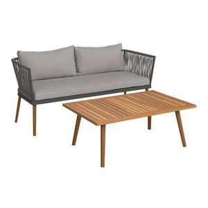 Ambia Garden ZAHRADNÍ SADA dřevo, kov, textil obraz