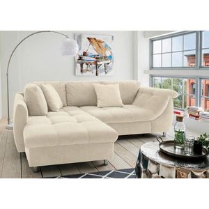 Livetastic SEDACÍ SOUPRAVA, textil, béžová obraz