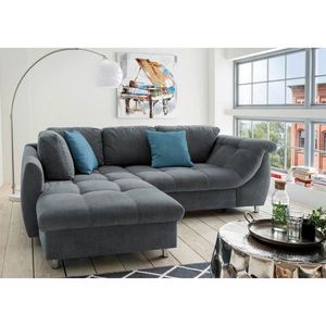Livetastic ROHOVÁ SEDAČKA, textil, antracitová, modrá obraz