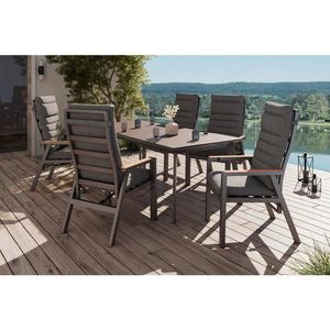 Ambia Garden ZAHRADNÍ RELAXAČNÍ ŽIDLE, kov, plast, textil obraz