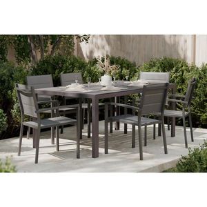 Ambia Garden ZAHRADNÍ STŮL, kov, plast, 180/74/100 cm obraz