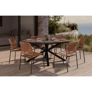 Ambia Garden ZAHRADNÍ STŮL, kov, plast, 180/76/120 cm obraz