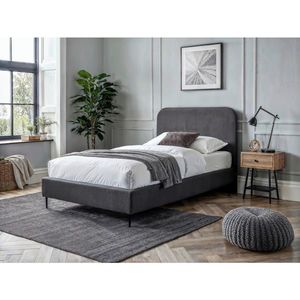 MID.YOU POSTEL BOXSPRING, 140/200 cm, šedá obraz
