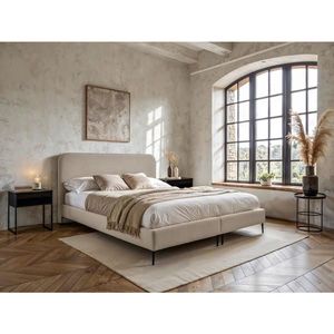 MID.YOU POSTEL BOXSPRING, 180/210 cm, béžová obraz