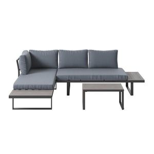 Ambia Garden TERASOVÁ SEDACÍ SOUPRAVA kov, plast, textil obraz