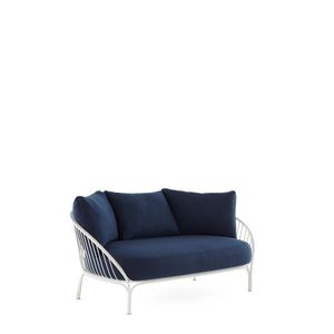 Zahradní pohovka HIRAY, více variant - Kartell Barva: bílá/modrá obraz