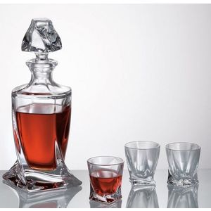 Crystal Bohemia Quadro liquer set (1+6) obraz