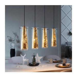 Eglo Eglo 79344 - Lustr na lanku PINTO GOLD 4xE27/40W/230V zlatá obraz