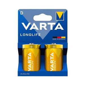 VARTA Varta 4120101422 - 2 ks Alkalické baterie LONGLIFE D 1, 5V obraz