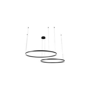 LED Stmívatelný lustr na lanku LED/128W/230V 3000-6500K + dálkové ovládání obraz