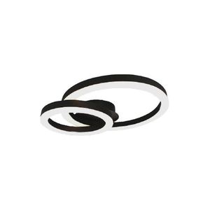 LED Stropní svítidlo LED/20W/230V 3000K černá obraz