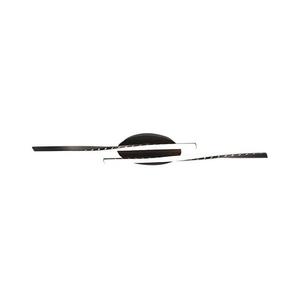 LED Stropní svítidlo LED/12W/230V 3000K černá obraz