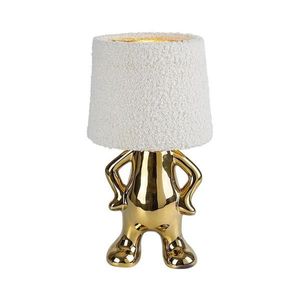 Rabalux Rabalux 74215 - Stolní lampa SMURFY 1xE14/40W/230V zlatá obraz