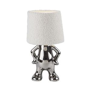 Rabalux Rabalux 74216 - Stolní lampa SMURFY 1xE14/40W/230V lesklý chrom obraz