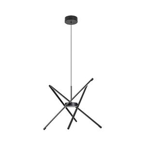 Rabalux Rabalux 72338 - LED Lustr na lanku HENLI2 LED/40W/230V 3000K černá obraz