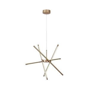 Rabalux Rabalux 72339 - LED Lustr na lanku HENLI2 LED/40W/230V 3000K zlatá obraz