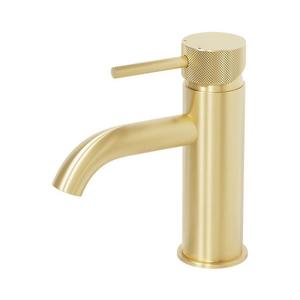 BATH DELUXE BATH DELUXE 28-005-03-70-00 -Umyvadlová baterie ANHOLT 15, 6 cm kartáčovaná mosaz obraz