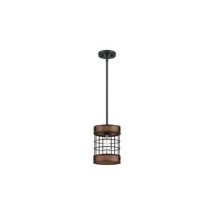 Westinghouse Westinghouse 61179 - Lustr na lanku LANGSTON 1xE27/60W/230V barnwood obraz
