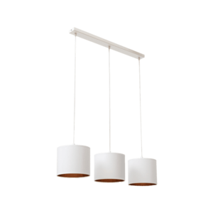 Vespillo 18x75x105cm závěsná lineární 3 bílý/zlatý obraz