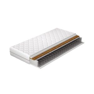 Bonellová pružinová matrace Oslo 200x200 Hypoalergenní potah obraz