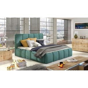 Postel Edvige + Dřevěný rám + plynový výtah + kontejner 180x200 obraz