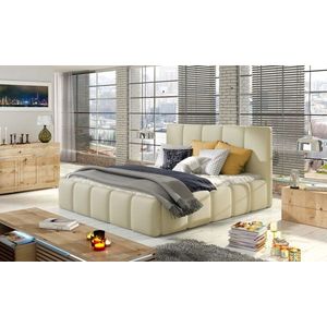 Postel Edvige + Dřevěný rám + plynový výtah + kontejner 180x200 obraz
