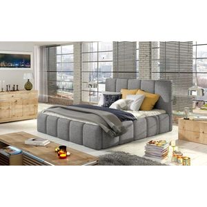 Postel Edvige + Dřevěný rám + plynový výtah + kontejner 180x200 obraz