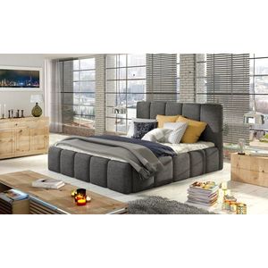 Postel Edvige + Dřevěný rám + plynový výtah + kontejner 180x200 obraz