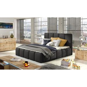 Postel Edvige + Dřevěný rám + plynový výtah + kontejner 180x200 obraz