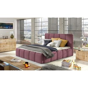 Postel Edvige + Dřevěný rám + plynový výtah + kontejner 180x200 obraz