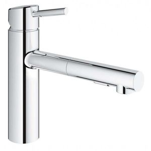 GROHE Concetto Dřezová baterie s výsuvnou sprškou, chrom 30273001 obraz