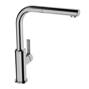 HANSA Ronda Páková dřezová baterie, s vytahovací sprškou, chrom 54912273 obraz