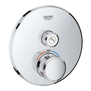 GROHE Grohtherm SmartControl Termostatická sprchová baterie pod omítku s jedním ventilem, chrom 29118000 obraz
