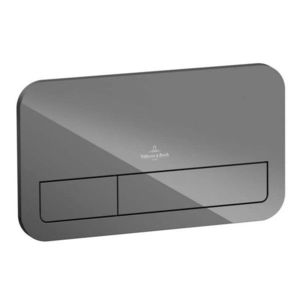 VILLEROY & BOCH ViConnect Ovládací tlačítko splachování M200, lesklá šedá 922400RA obraz