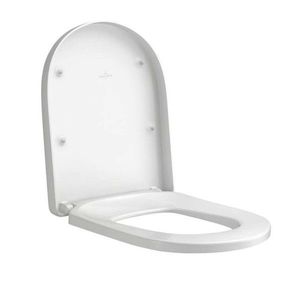 VILLEROY & BOCH Subway 2.0 WC sedátko Comfort, SoftClosing, alpská bílá 8M34S101 obraz